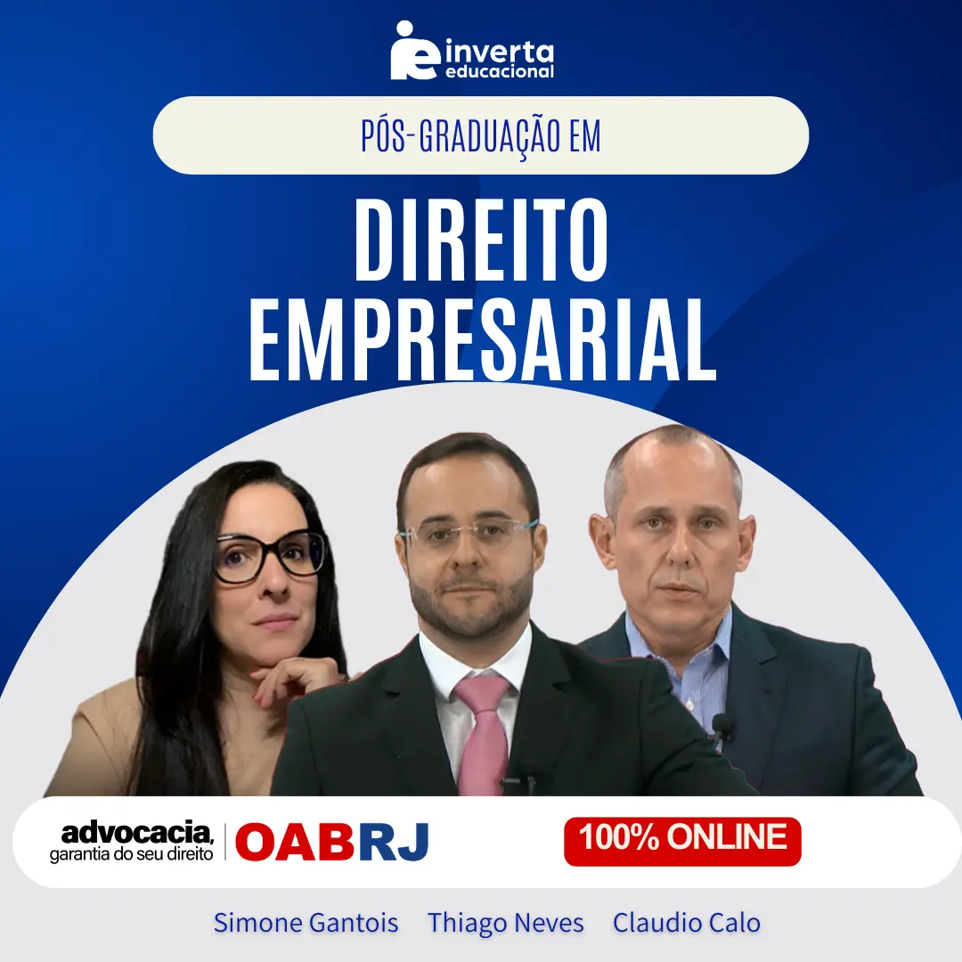 PÓS-GRADUAÇÃO EM DIREITO EMPRESARIAL-18meses