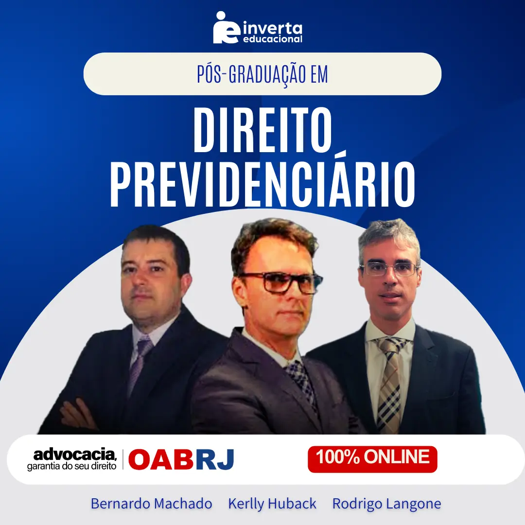 PÓS-GRADUAÇÃO EM DIREITO PREVIDENCIÁRIO-18 meses