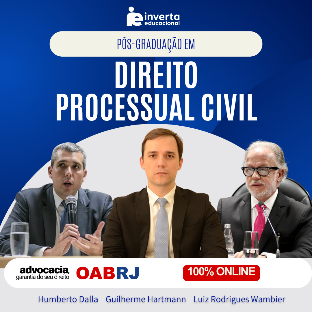 PÓS GRADUAÇÃO EM DIREITO PROCESSUAL CIVIL-18meses
