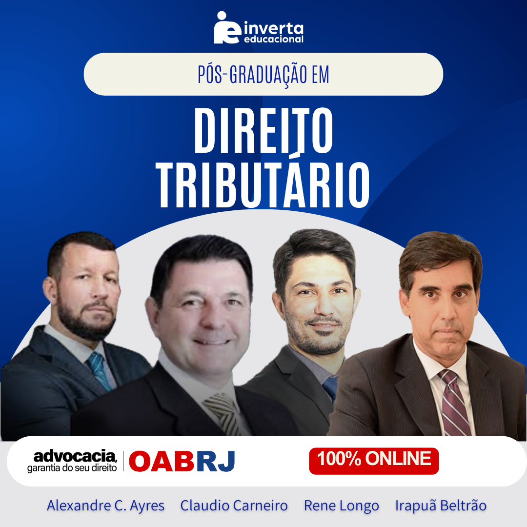 PÓS-GRADUAÇÃO EM DIREITO TRIBUTÁRIO-18meses