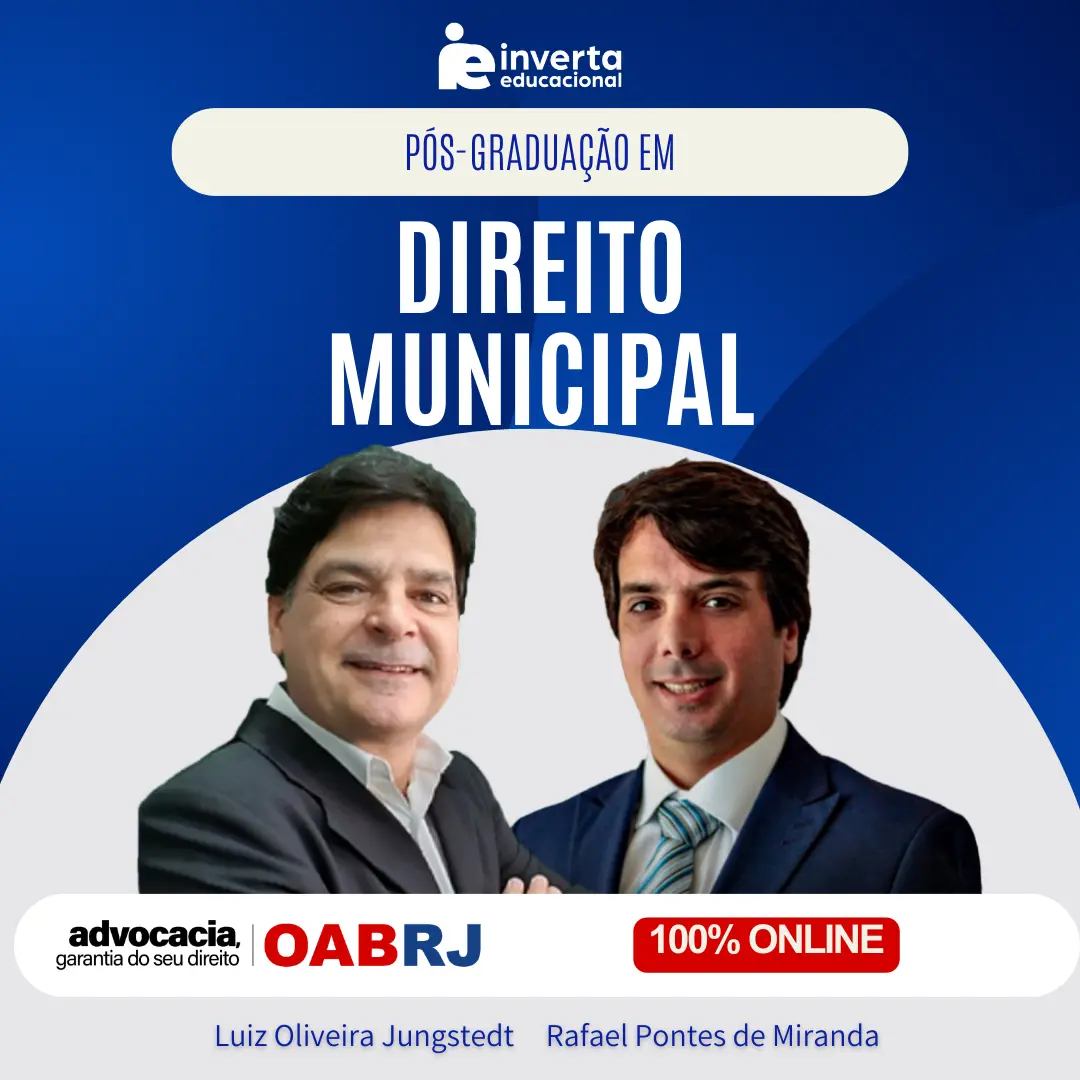 PÓS-GRADUAÇÃO EM DIREITO MUNICIPAL-18 meses