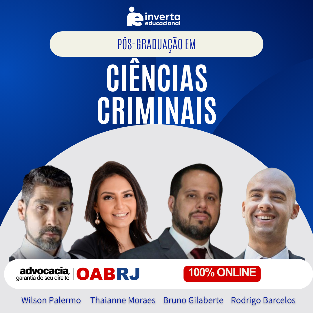 PÓS-GRADUAÇÃO EM CIÊNCIAS CRIMINAIS COM ÊNFASE EM  SEGURANÇA PÚBLICA-18meses