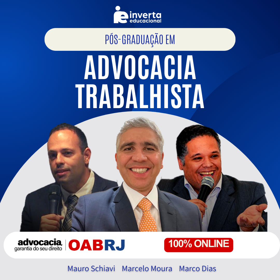 PÓS-GRADUAÇÃO EM ADVOCACIA TRABALHISTA- 12 meses